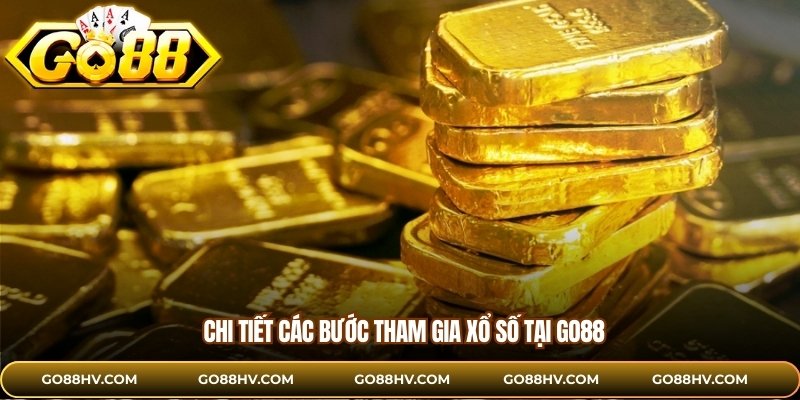 Chi tiết các bước tham gia xổ số tại GO88